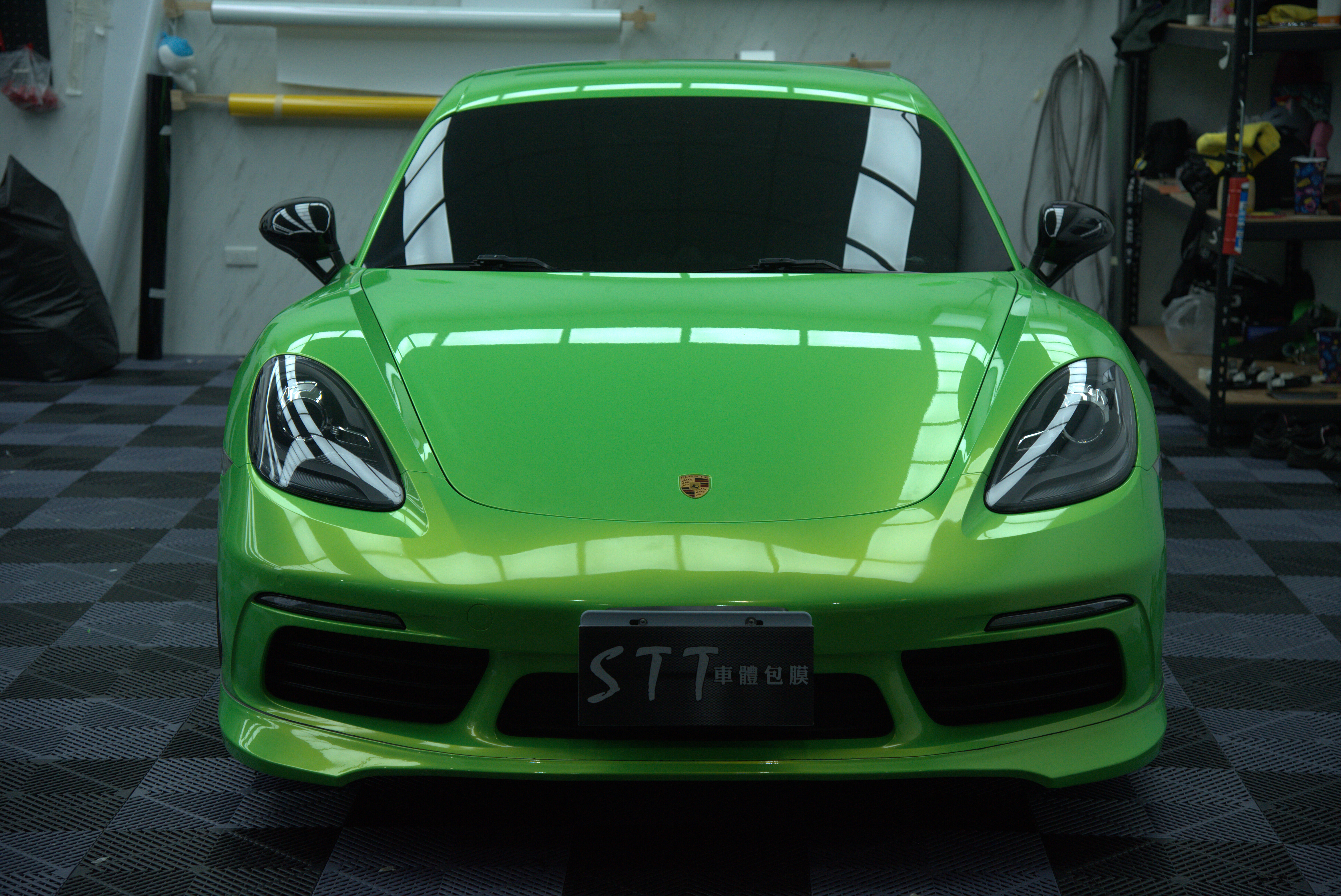Porsche 718 Cayman S 全車改色